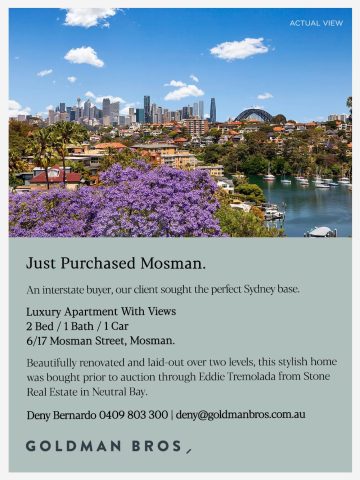 Bought - 6/17 Mosman Street, Mosman