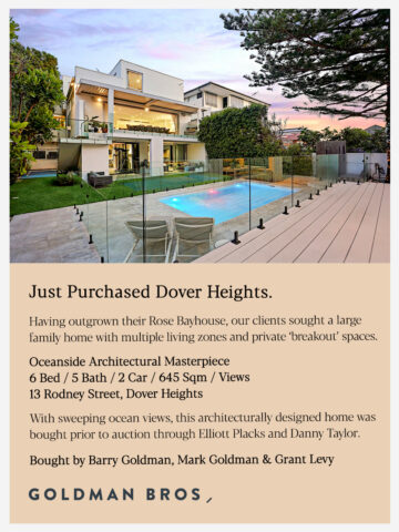 Bought - 13 Rodney Street, Dover Heights