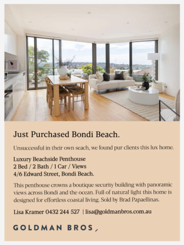 Bought - 4/6 Edward Street, Bondi